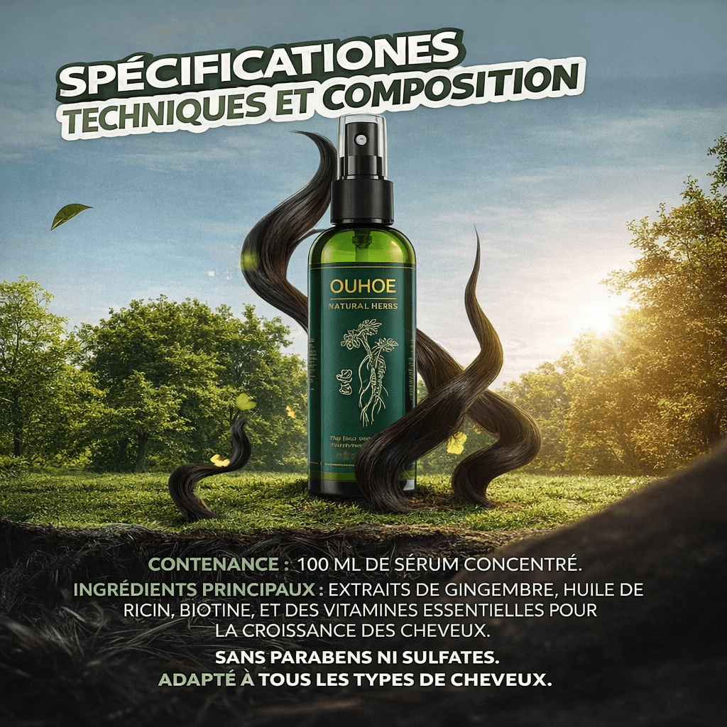 Calvitie visible ? Ce spray stimule la repousse là où tout avait disparu - BOUTIQUE SN