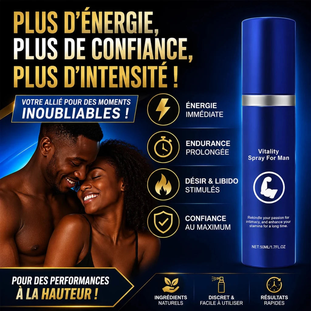 Spray Pour Hommes – Pour Une Vie Intime Épanouie - BOUTIQUE SN
