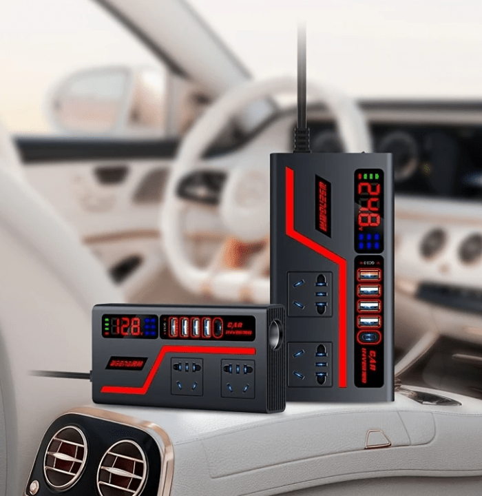 Inverseur Puissant Multiports pour Voiture - BOUTIQUE SN