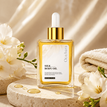 Huile Soyeuse Raffermissante pour le Corps - BOUTIQUE SN