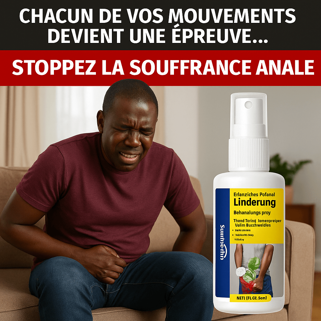 Spray Naturel Contre les Hémorroïdes et l’Irritation Anale - BOUTIQUE SN