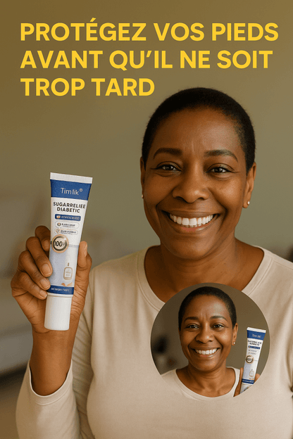 SugarRelief™ – Crème de soin pour pieds diabétiques. - BOUTIQUE SN