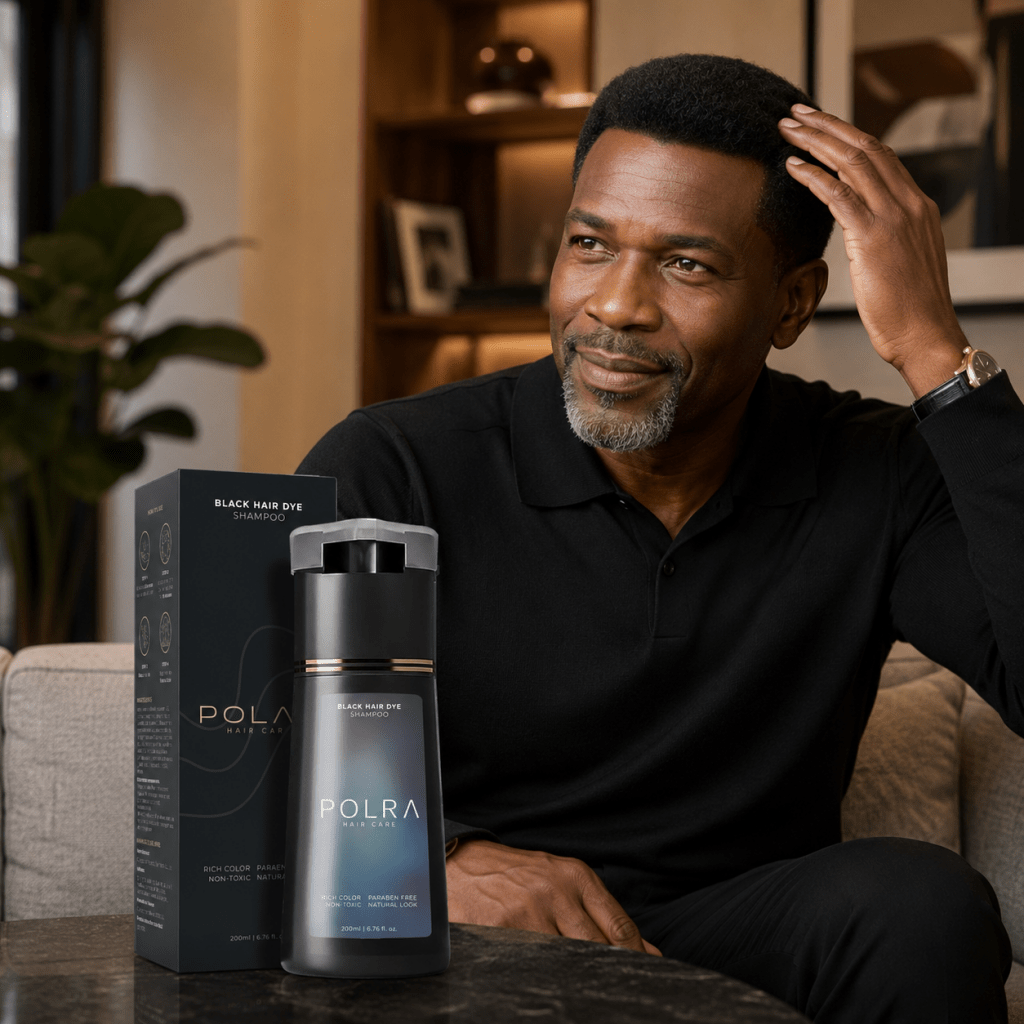 Shampoing Colorant Instantané Noir Homme et Femme – 10 Minutes - BOUTIQUE SN