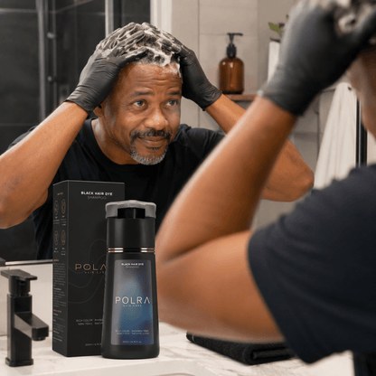 Shampoing Colorant Instantané Noir Homme et Femme – 10 Minutes - BOUTIQUE SN
