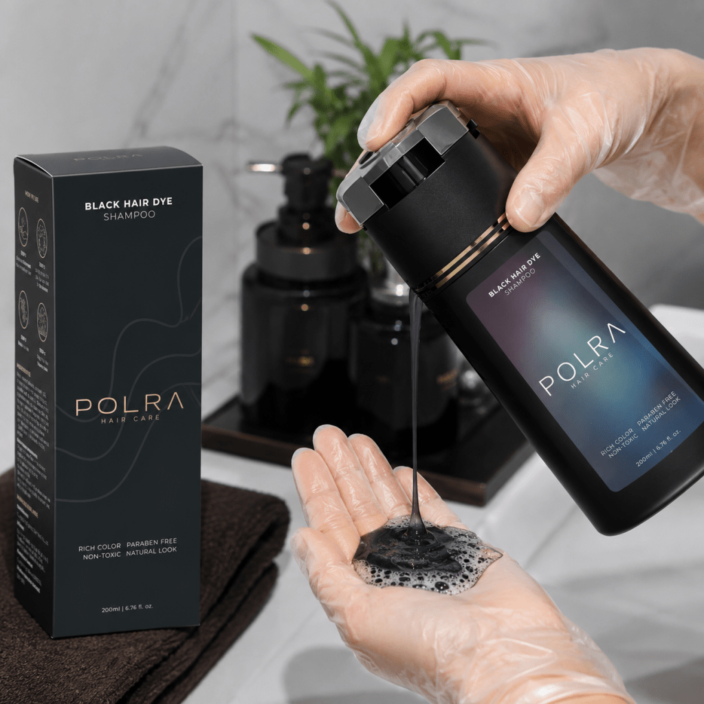 Shampoing Colorant Instantané Noir Homme et Femme – 10 Minutes - BOUTIQUE SN
