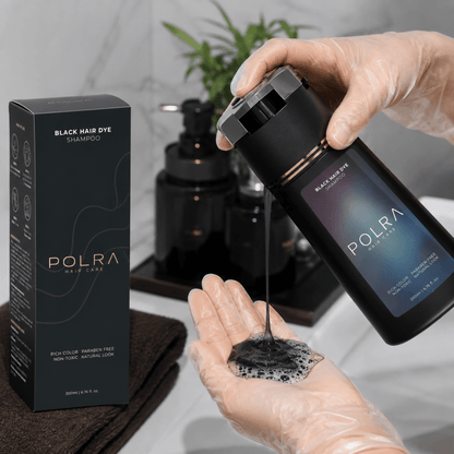 Shampoing Colorant Instantané Noir Homme et Femme – 10 Minutes - BOUTIQUE SN