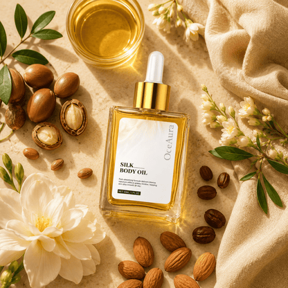 Huile Soyeuse Raffermissante pour le Corps - BOUTIQUE SN