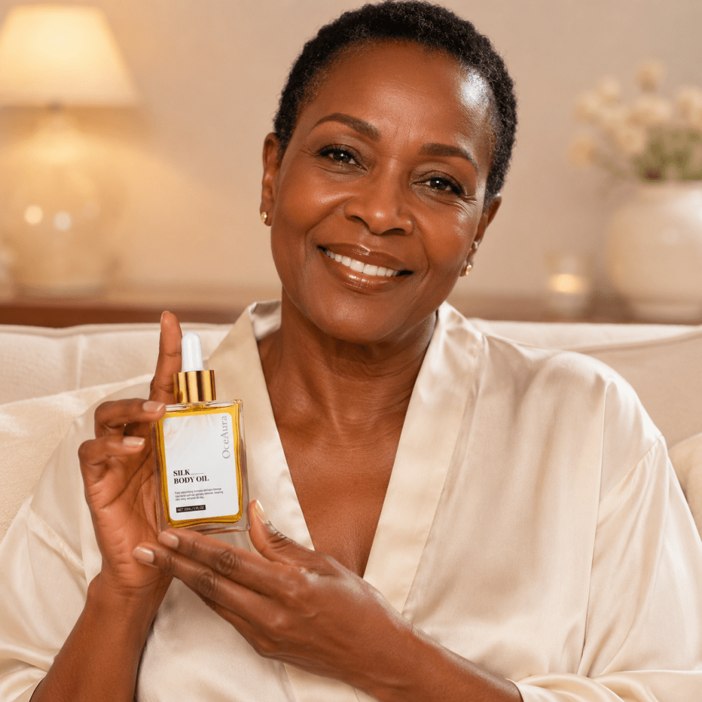 Huile Soyeuse Raffermissante pour le Corps - BOUTIQUE SN