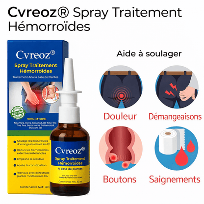 Spray anal pour le traitement des hémorroïdes à base de plantes - BOUTIQUE SN