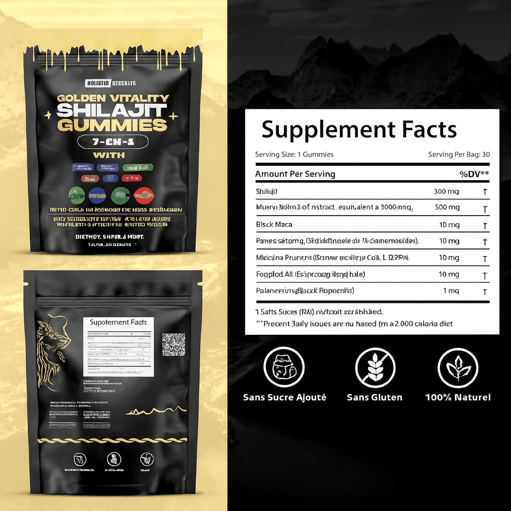 Shilajit Gummies™ - Activez votre pouvoir intérieur, améliorez votre état physique et mental avec chaque gomme naturelle - BOUTIQUE SN