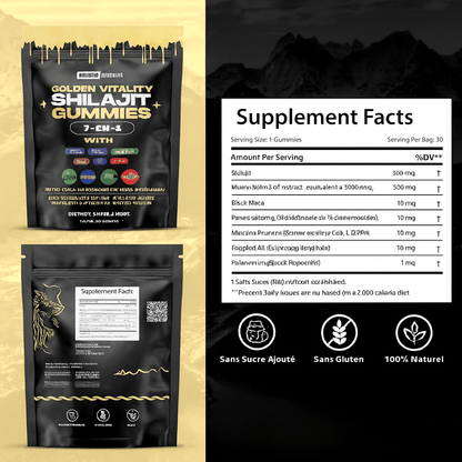 Shilajit Gummies™ - Activez votre pouvoir intérieur, améliorez votre état physique et mental avec chaque gomme naturelle - BOUTIQUE SN