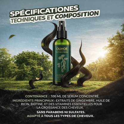 Calvitie visible ? Ce spray stimule la repousse là où tout avait disparu - BOUTIQUE SN