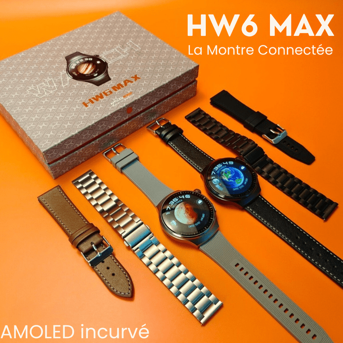 La Montre HW6 MAX Pro 2025 Premium + Cadeau exclusif aujourd'hui - BOUTIQUE SN