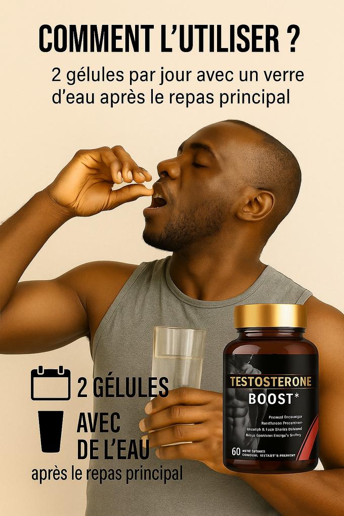TESTOSTERONE BOOSTER™ | Booster Naturel de Testostérone 1 - BOUTIQUE SN