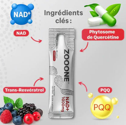 Zooone - Supplément NAD nicotinamide riboside - BOUTIQUE SN
