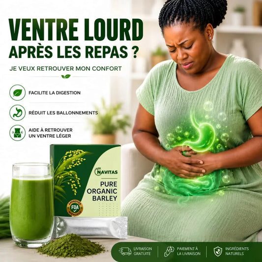 Navitas Poudre d'herbe d'orge - BOUTIQUE SN