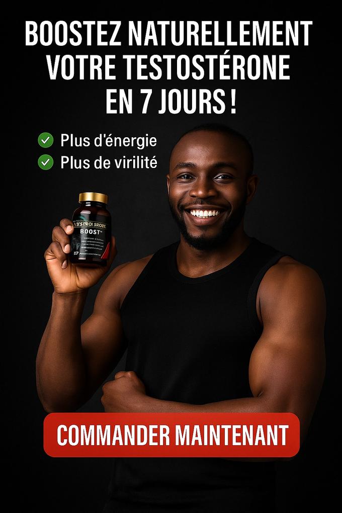 TESTOSTERONE BOOSTER™ | Booster Naturel de Testostérone 1 - BOUTIQUE SN