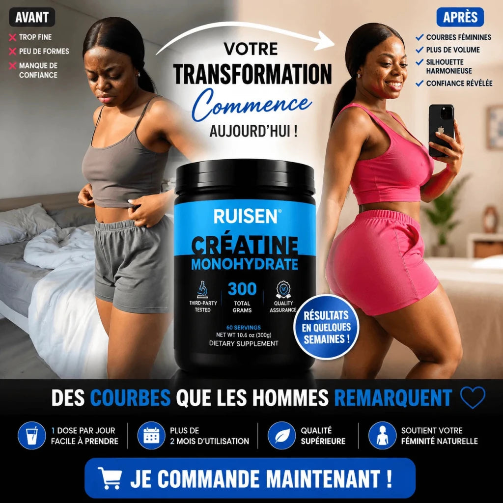 RUISEN 300g – Retrouvez Des Courbes Féminines Plus Harmonieuses Jour Après Jour - BOUTIQUE SN