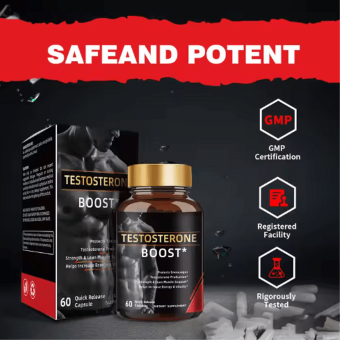 TESTOSTERONE BOOSTER™ | Booster Naturel de Testostérone - BOUTIQUE SN